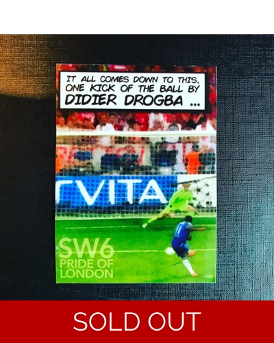 100 Chelsea Stickers - Drogba Munich